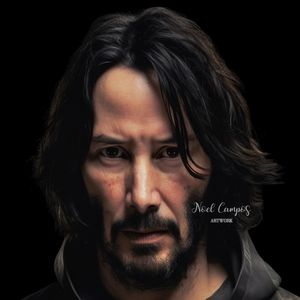 Keanu Reeves Art by Noel Campos